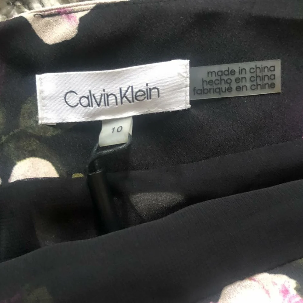 Calvin Klein Women's Faux Wrap floral Skirt